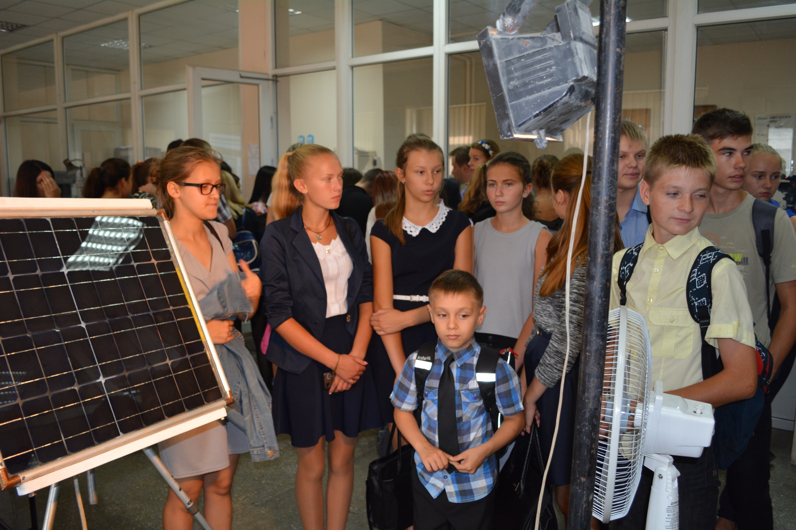 У СумДУ сумським школярам розповіли про ефективне використання енергоресурсів